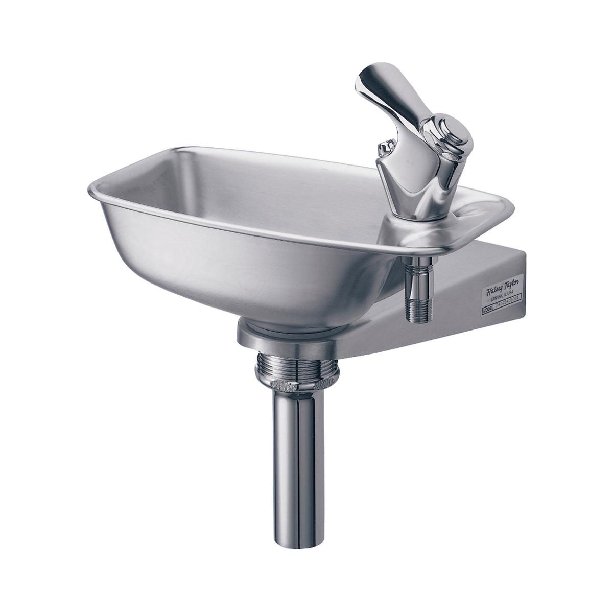 Halsey Taylor Bracket Fountain, Non-filtered Non-refrigerated Stainless 1785348
