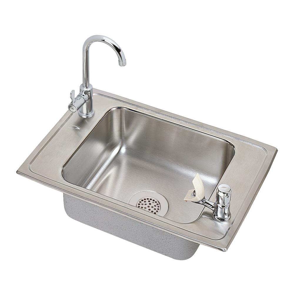 elkay kitchen sink top mount