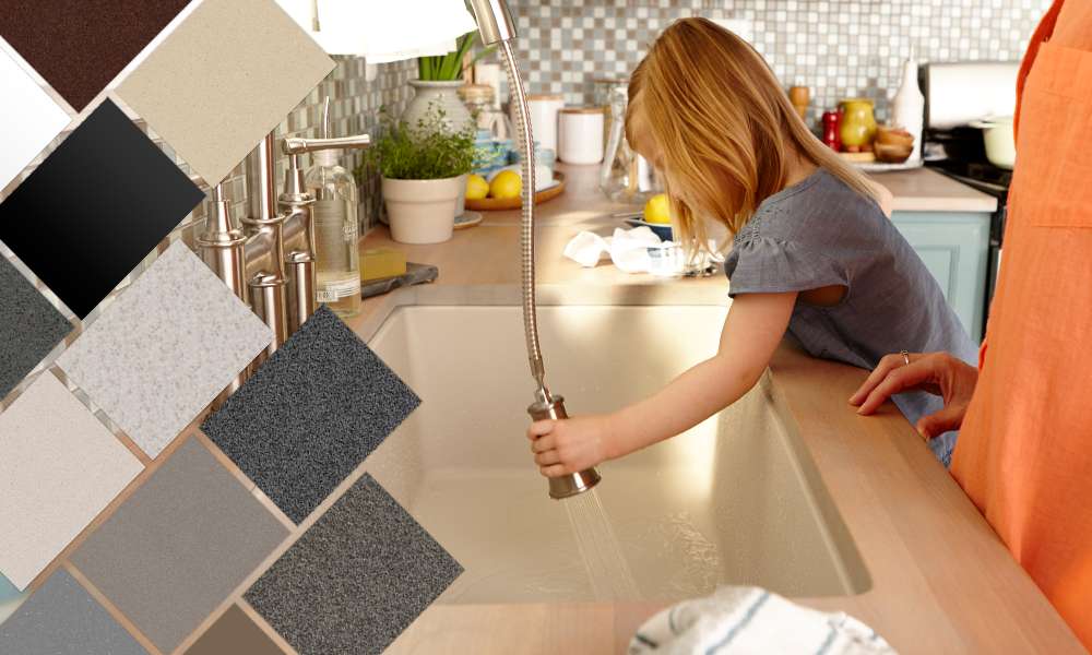 Elkay Quartz Kitchen Sinks Bold Granite Colors Sleek