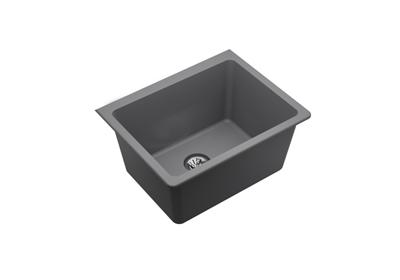 Elkay Quartz Classic 25 X 18 1 2 X 11 13 16 Undermount Laundry Sink With Perfect Drain Elkay