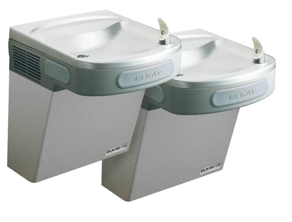 Elkay Versatile Cooler Wall Mount Bi-level Greenspec ADA, Non-filtered 8 GPH Light Gray Granite 1820267