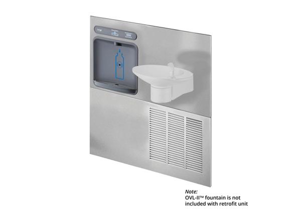 Halsey Taylor HydroBoost Retrofit Bottle Filling Station, & OVL-II