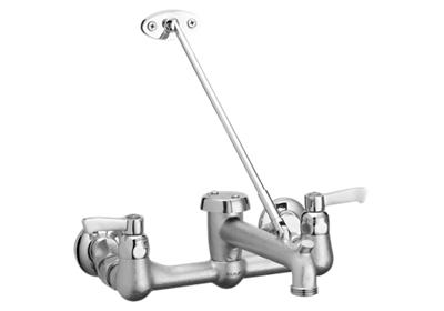 Elkay Commercial Service Utility Wall Mount Faucet With Bucket Hook Rough Chrome Elkay