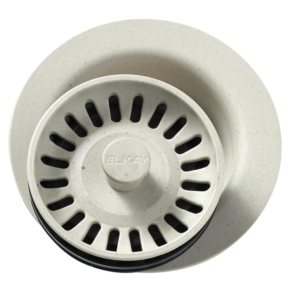 Elkay  Disposer Flange with Basket Strainer and Rubber Stopper 2125888