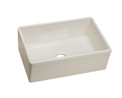... Fire Clay Single Bowl Apron Front Undermount Sink from elkay-consumer