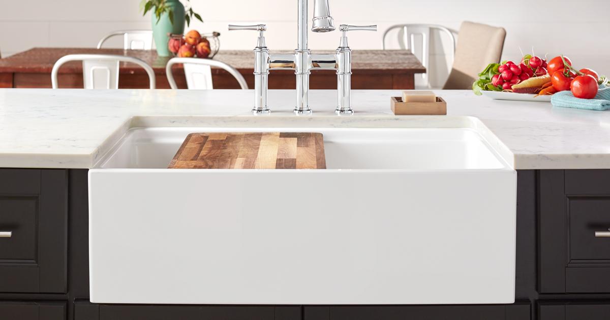 Fireclay Kitchen Sinks Elkay