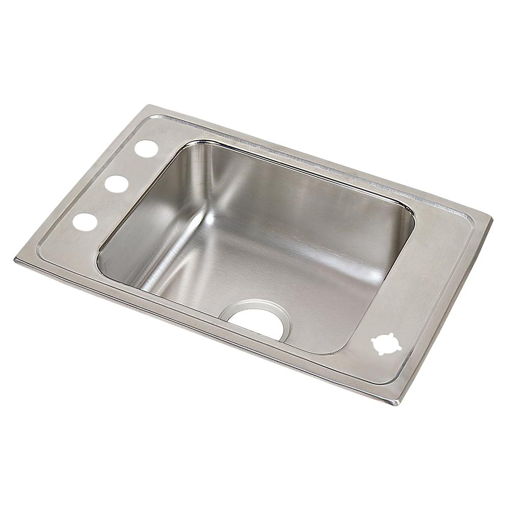 Just Manufacturing J7702S Stainless Steel Wall Hung Double Bowl