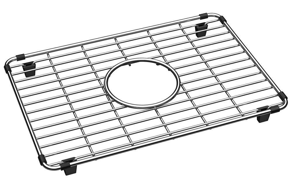 Elkay 15.5-in x 28.5-in Right Drain Stainless Steel Sink Grid in the Sink  Grids & Mats department at