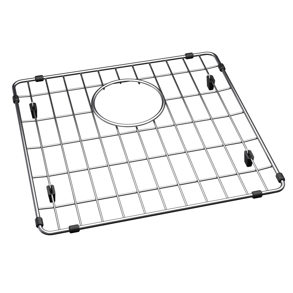 Elkay 15.5-in x 28.5-in Right Drain Stainless Steel Sink Grid in the Sink  Grids & Mats department at