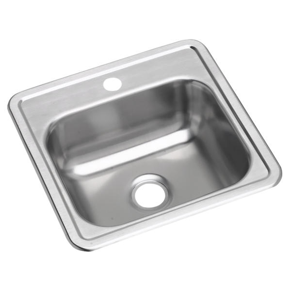 All-in-One Undermount Stainless Steel 15 in. Single Bowl Bar Sink with Polished Chrome Gooseneck Kitchen Faucet All-in-One Undermount Stainless Steel 15 in. Single Bowl Bar Sink with Polished Chrome Gooseneck Kitchen Faucet