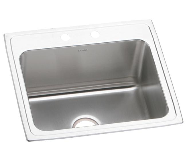 Stalwart 11.325 in. x 17.75 in. x 15.325 in. White Plastic Sink