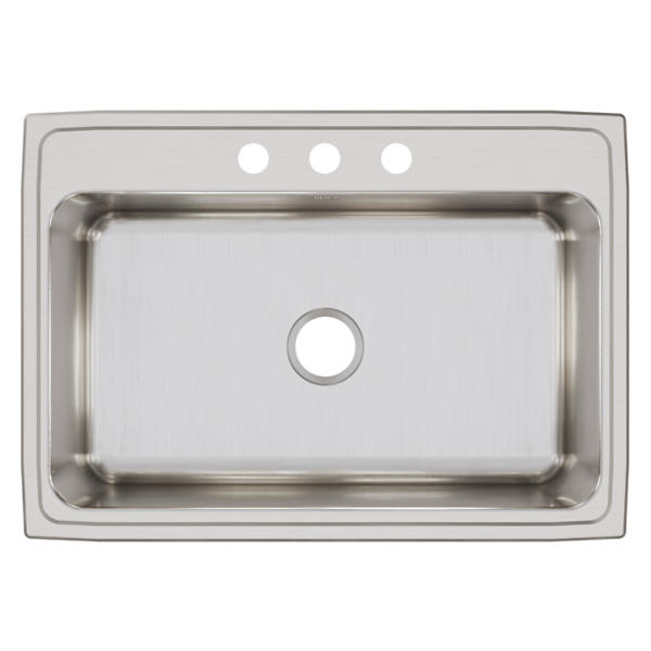 Elkay Lustertone Stainless Steel 31 x 22 x 10.1 Single Bowl Elkay Lustertone Stainless Steel 31 x 22 x 10.1 Single Bowl