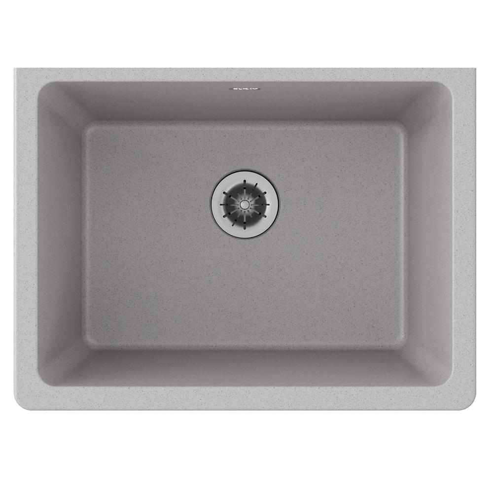 Elkay Quartz Classic 25 inch Drop-In Laundry Sink - Putty ELG252212PDPT0