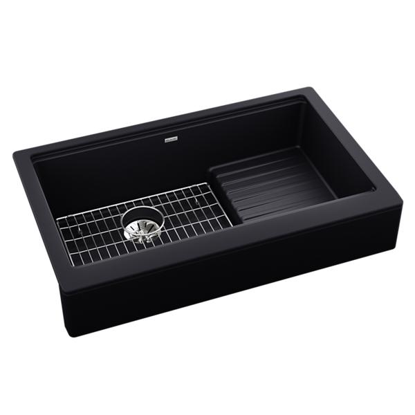 Lexi Home Extra Large Steel Black Powder Coated Over The Sink Dish Dry -  Lexi Home
