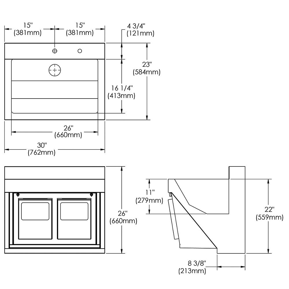 Surgical Scrub sink