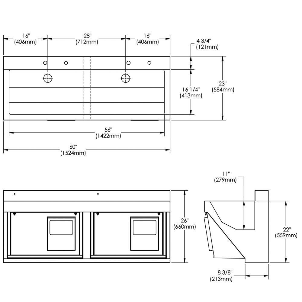 EWSF13026SACC by Elkay - Elkay Stainless Steel 30 x 23 x 26