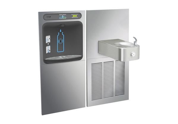 Halsey Taylor HydroBoost In-Wall Bottle Filling Station, & Contour ...