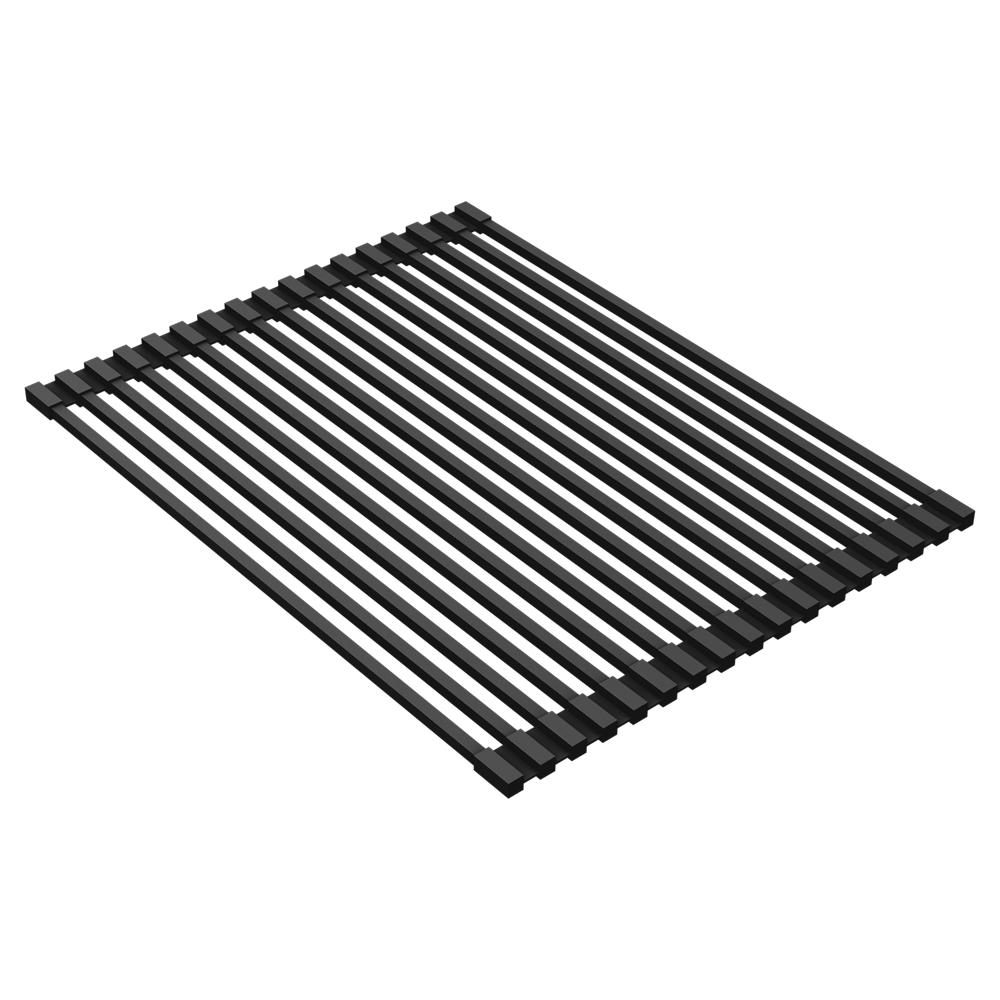 Aluminum Dish Drying Rack ( Black）