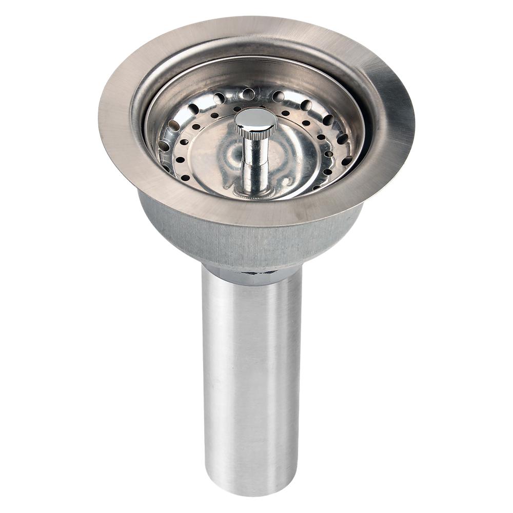 Alfi Brand ABST35-BSS 3 1/2 Brushed Stainless Steel Basket Strainer Drain