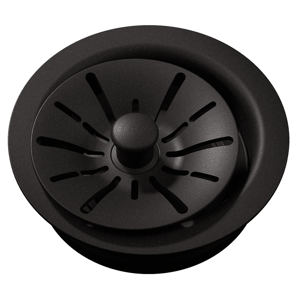 Sink Strainer Basket, Matte Black, 3-1/2 In.