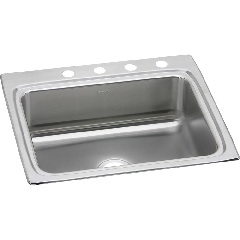 Elkay Lustertone 43 L x 22 W Drop-In Kitchen Sink