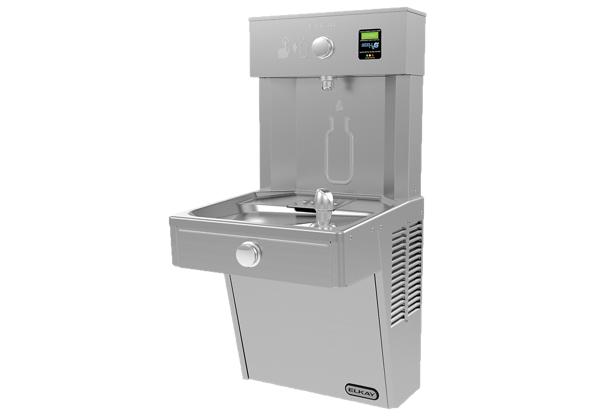 Elkay EZH2O Bottle Filling Station with Single Cooler Filtered, 8 GPH ...