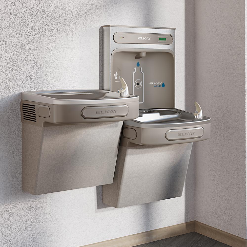 Elkay filtered water dispenser, 2019-08-20