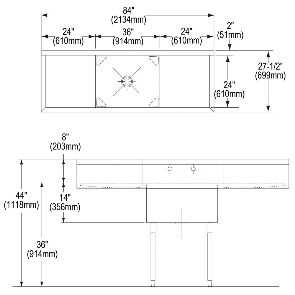 NSFB136-24RL-2-J | Just Manufacturing