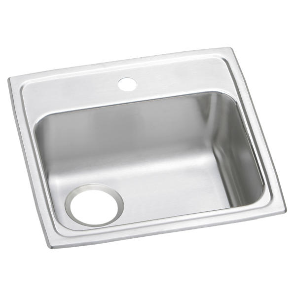 Celebrity Drop-In Stainless Steel 15 in. 1-Hole Single Bowl Kitchen Sink Celebrity Drop-In Stainless Steel 15 in. 1-Hole Single Bowl Kitchen Sink