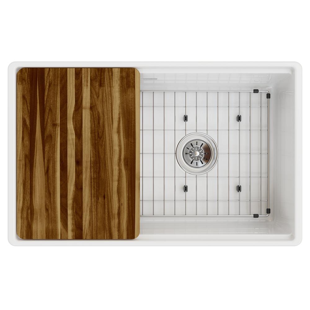 Workstation Sink Accessory - 18 Dishwasher Safe White Cutting Board ( –  Create Good Sinks