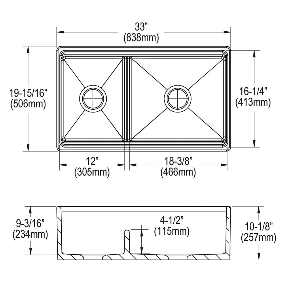 SWUF3320WH