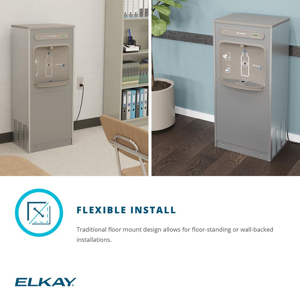 Elkay filtered water dispenser, 2019-08-20